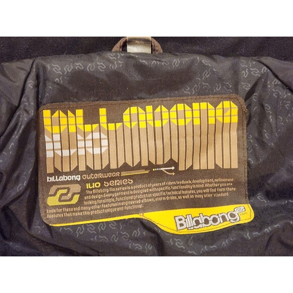 Billabong ILIO Outerwear Ski Winter Men Size Medium Hooded Coat - Picture 9 of 11